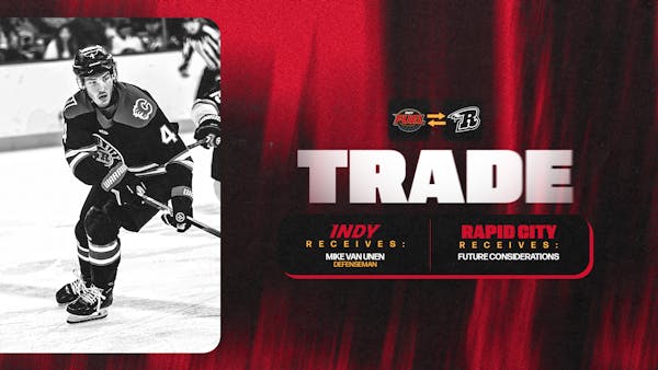 FUEL TRADE FUTURE CONSIDERATIONS FOR DEFENSEMAN MIKE VAN UNEN