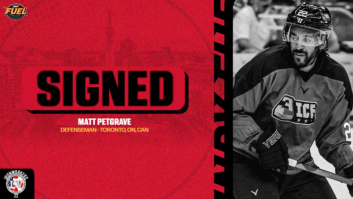 FUEL SIGN DEFENSEMAN MATT PETGRAVE